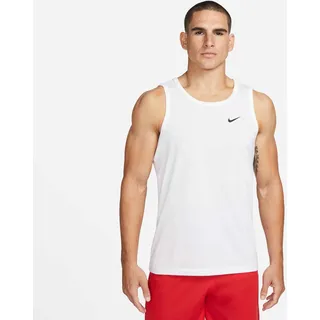 Nike Tanktop "Dri-FIT Mens Training Tank" sportlicher Stil, für Fitness-Aktivitäten, weiches Material, weiß, schwarz