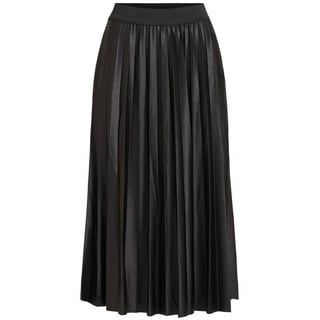 VILA Damen Vinitban Skirt/Su - Noos Rock, Schwarz, S