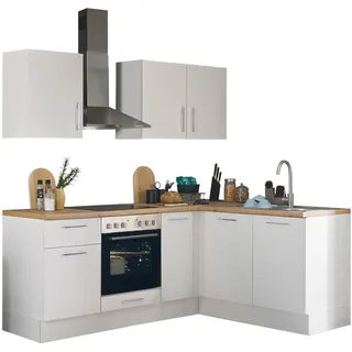 BASIC by Balculina Winkelküche L-Form 210 x 175 cm weiß