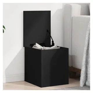 vidaXL Aufbewahrungskiste 30 x 35 x 35 cm 1-tlg. schwarz
