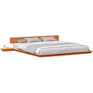 vidaXL Bettgestell Braun 180 x 200 cm Holz - Braun