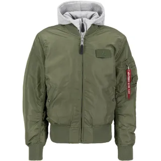 Alpha Industries MA-1 D-Tec Bomberjacke sage green, Größe S