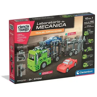 Clementoni Mechaniker Anhänger Autotransporter Konstruktionsspiel - Multicolor - One Size