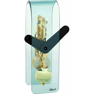 Hermle Acryluhr 23062-Y30721 - Messing Werk