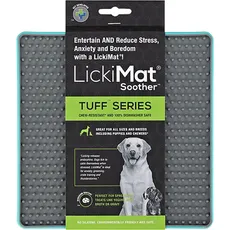 LickiMat LICKI MAT - Dog Bowl Soother Tuff Light Blue 20Cm - (645.5444), Futternapf