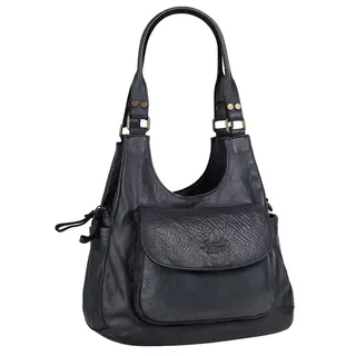 Samantha look Umhängetasche Leder Blue
