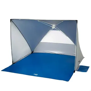 Aktive Uv50 Pop-up-windschutz Und Strandzelt 145x148x103 - Royal / Clear / Grey - One Size
