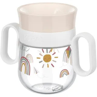 Mepal Trinkbecher , Multicolor , Kunststoff , 200 ml , 13.5x7.7x10.7 cm , Füttern, Kindergeschirr & Kinderbesteck