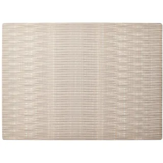 APS 60580 Tischset/Platzset, abwaschbar, schmutzabweisend & rutschhemmend, 45 x 33 cm, 1 STK., Silikon, beige