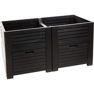 Centi Hochbeet XL 76 x 40 x 78 cm Anthrazit