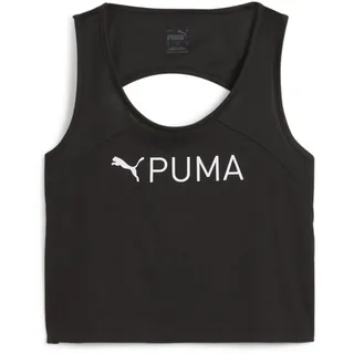 Puma Damen Tank Top Puma Fit Skimmer Tank 523842-56 L - PUMA Black-SS24 Puma White - L
