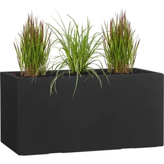 Pflanzwerk® Pflanzkübel Tub 30 cm x 60 cm x 30 cm Anthrazit