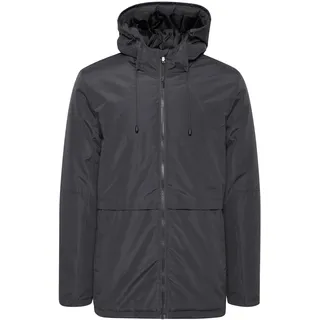 Blend Wintermantel BHFosco Stilvolle Herren Winterjacke mit Kapuze grau M (50)