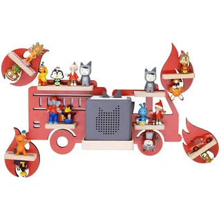 BOARTI Kinderregal Feuerwehr rot