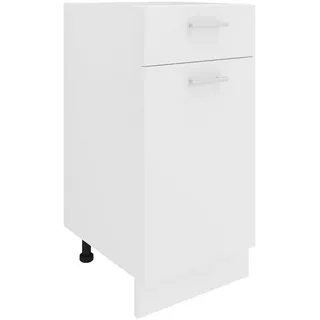 VCM Unterschrank Küchenschrank 46 x 40 x 82 cm Weiß