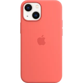 Apple iPhone 13 mini Silikon Case mit MagSafe pink pomelo