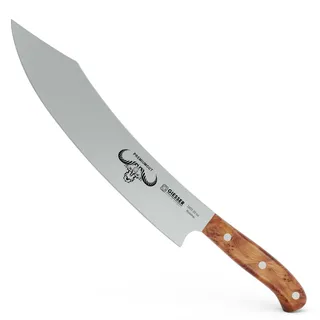 Giesser seit 1776 - Made in Germany - Kochmesser 30 cm Tree of Life, PremiumCut Barbecue No 1, Küchenmesser, Thuja, holzgriff, rostfrei, deutsches Grillmesser scharf