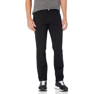 Armani Exchange Herren 5 Pocket Straight Denim Jeans, Dunkle Waschung, Tabaknähte, Stretch-Baumwolle, 50