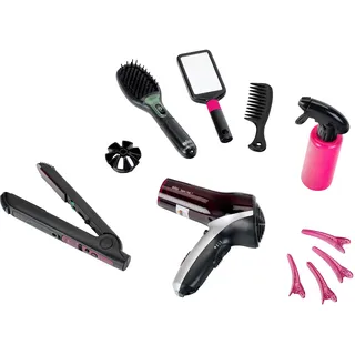 Theo Klein Haarsalon Set Braun Satin Hair 7