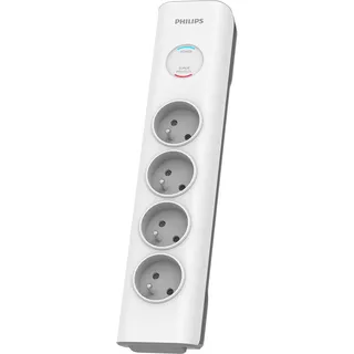 Philips Steckdosenleiste 2 m Weiß 4 St.