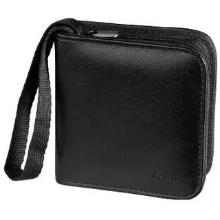 Hama Brieftasche 12 SD Hülle für Speicherkarte Kunstleder Schwarz