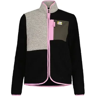maloja VallettaM Fleecejacke Schwarz/Grau L