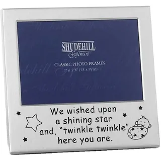 'New Baby Photo Frame "Twinkle, Twinkle..... Twinkle Twinkle Baby Bilderrahmen, 12,7 x 7,6 cm