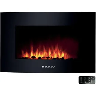 Beper Wandkamin RI.503 Schwarz