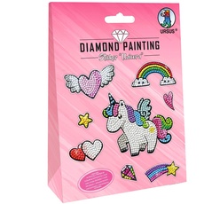 Bild Diamond Painting Sticker Unicorn,