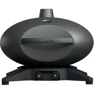 Morsø Forno Gas Medio Gasgrill – Gas-Tischgrill mit Grillrost aus Gusseisen, skandinavischer Lifestyle für Terrasse und Garten, Anthrazit-Grau