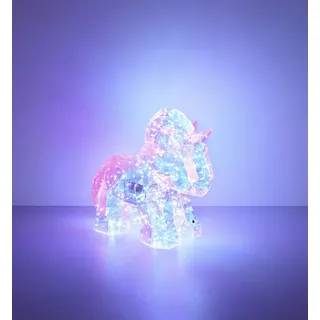 GLOBO Brondar Einhornlampe Pink