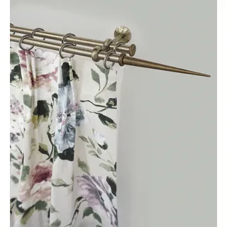 GARESA Vorhangstange 2-läufig Ø 16 mm 240 cm Gold