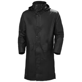 HELLY HANSEN VOSS Regenmantel Herren Schwarz M