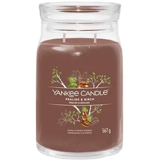 Yankee Candle Signature Praline & Birch 567 g braun