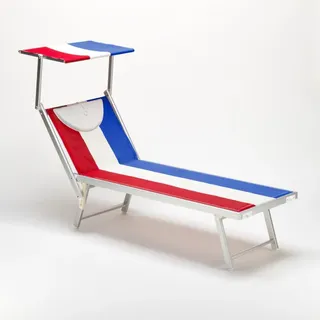 Santorini Europe Edition Sonnenliege Meer Strand Professionell aus Aluminium - Frankreich