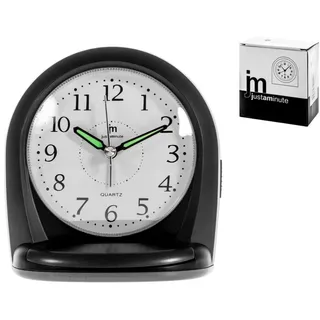 Quarzwecker Ja7079 Schwarz Justaminute Metall