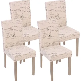 Mendler Esszimmerstuhl Littau Textil creme
