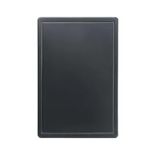 Stalgast Schneidebrett, Haccp, Schwarz, 600 x 400 x 18 mm