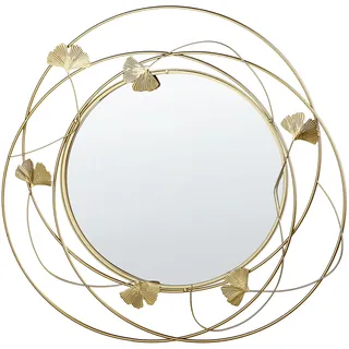 Beliani Wandspiegel 47 x 4 cm Gold