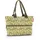 Shopper Synthetik Viola Yellow