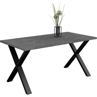 Mäusbacher Big System Metall 160 x 78 x 90 cm schwarz/grau