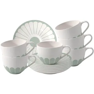Villeroy & Boch Kaffeetasse 0,16 l Grün 6 St.
