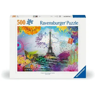 Ravensburger Puzzle Postkarte aus Paris