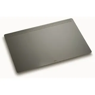 Läufer Schreibunterlage Matton Schreibtischunterlage Kunststoff schwarz,