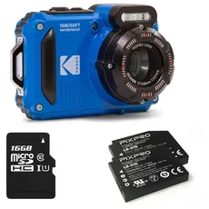 KODAK Pixpro WPZ2 Digitalkamera, kompakt, 16 Megapixel, wasserdicht und stoßfest, Gelb