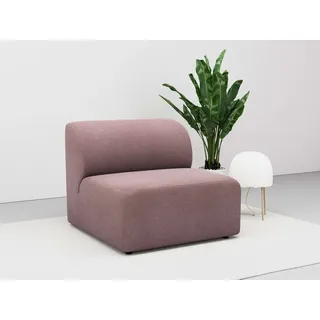 LeGer Home by Lena Gercke Sofa-Mittelelement »Floria«, modulares Sofa, in trendigen Farben, mit Komfortschaum-Polsterung, rosa