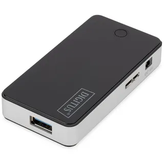 Digitus USB 3.0 Hub 4-Port Schwarz