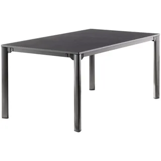 Sieger Exclusiv Ausziehtisch 285 x 95 x 74 cm eisengrau/Schieferdekor anthrazit