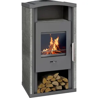 Wamsler Gron Kaminofen Naturstein Grau 6 kW