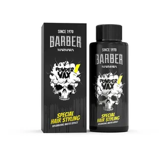 barber marmara Haarstyling und Volumenpuderwachs mit Matteffekt für Damen und Herren